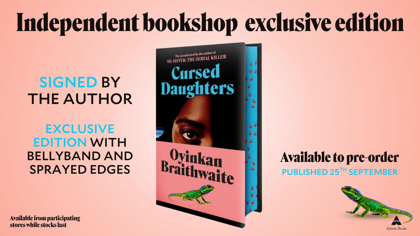 Cursed Daughters - Indie Bookshop Edition - Book from The Bookhouse Broughty Ferry- Just £18.99! Shop now
