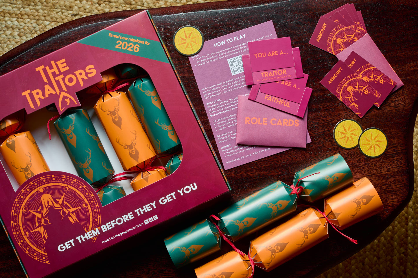 Traitors 2026 | Christmas Crackers | NEW Christmas 2026! - from The Bookhouse Broughty Ferry- Just £22.50! Shop now