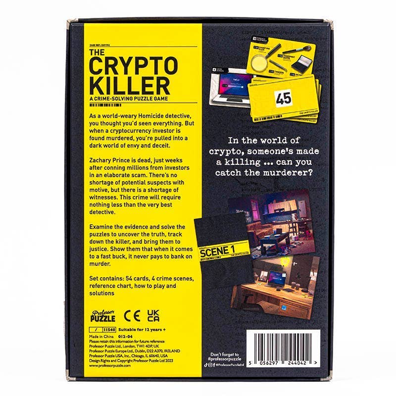 Murder Mystery: Crypto Killer - from The Bookhouse Broughty Ferry- Just £10! Shop now