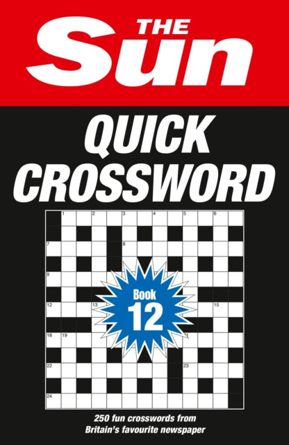The Sun Quick Crossword Book 12 - Book from The Bookhouse Broughty Ferry- Just £7.99! Shop now