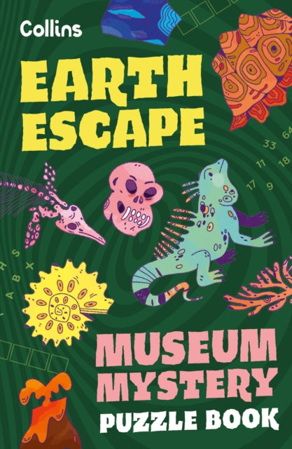 Museum Mystery Puzzle Book – Earth Escape - Book from The Bookhouse Broughty Ferry- Just £5.99! Shop now