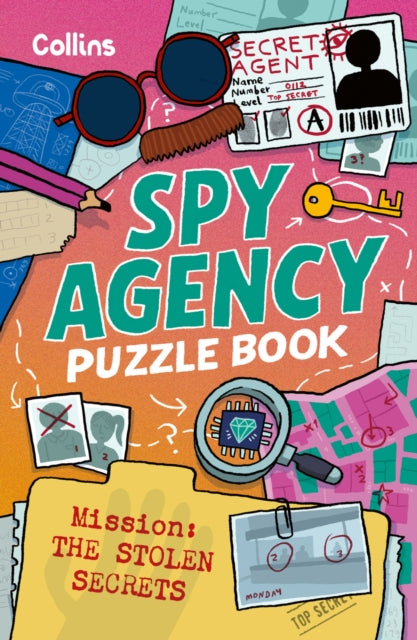 Spy Agency Puzzle Book – The Stolen Secrets : Solve Puzzles, Crack Codes and Take on a Top Secret Mission - Book from The Bookhouse Broughty Ferry- Just £5.99! Shop now