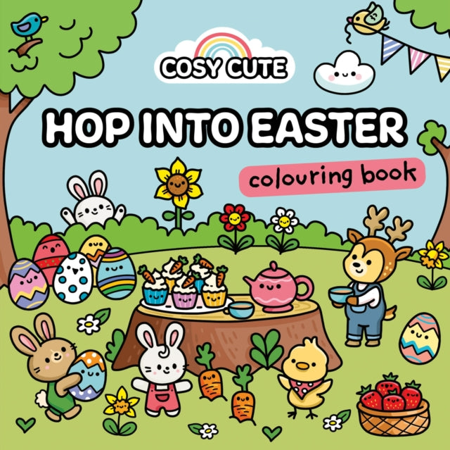 Cosy Cute Hop into Easter : Colouring Book - Book from The Bookhouse Broughty Ferry- Just £8.99! Shop now