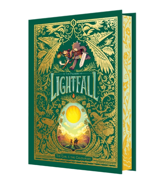 Lightfall: The Girl & the Galdurian Deluxe Edition : A Graphic Novel - Book from The Bookhouse Broughty Ferry- Just £20! Shop now