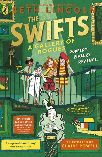 The Swifts: A Gallery of Rogues - SIGNED INDIE EDITION - Book from The Bookhouse Broughty Ferry- Just £8.99! Shop now