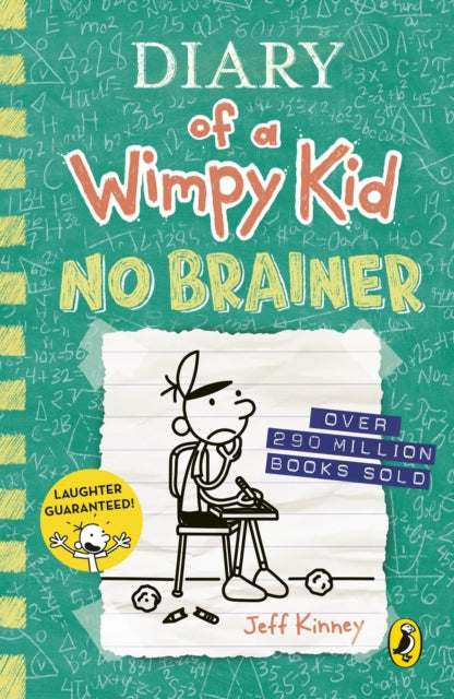Diary of a Wimpy Kid: No Brainer (Book 18) - Book from The Bookhouse Broughty Ferry- Just £7.99! Shop now