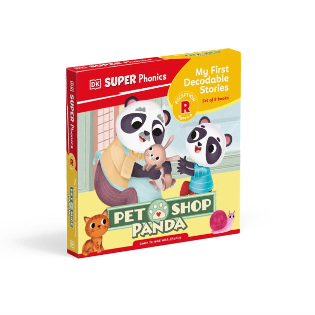 DK Super Phonics My First Decodable Stories Pet Shop Panda - Book from The Bookhouse Broughty Ferry- Just £10.95! Shop now