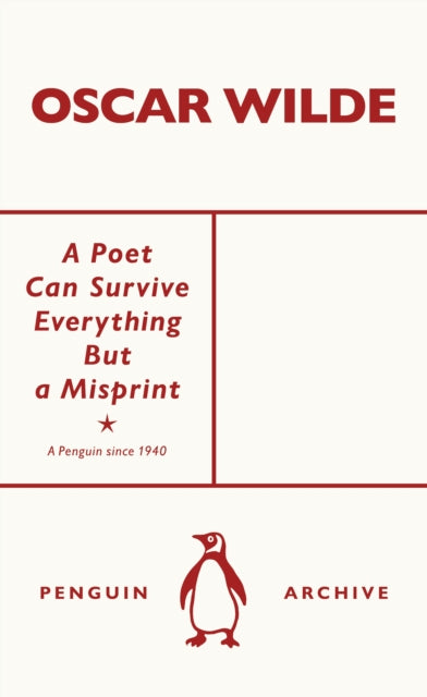 A Poet Can Survive Everything But a Misprint - Book from The Bookhouse Broughty Ferry- Just £5.99! Shop now