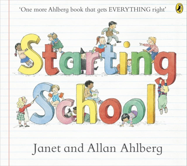 Starting School : The timeless picture book for new school starters - Book from The Bookhouse Broughty Ferry- Just £7.99! Shop now
