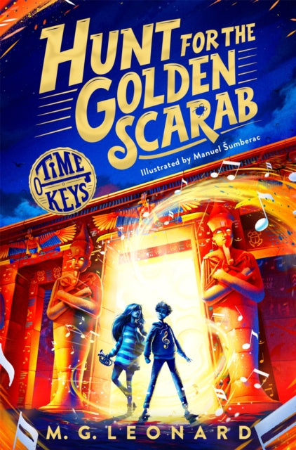 Hunt for the Golden Scarab - Book from The Bookhouse Broughty Ferry- Just £7.99! Shop now
