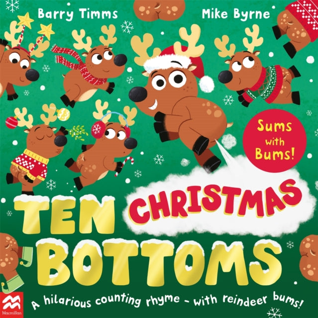 Ten Christmas Bottoms : Sums with Bums! - Book from The Bookhouse Broughty Ferry- Just £9.99! Shop now