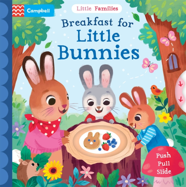 Breakfast for Little Bunnies : A Push Pull Slide Book - Book from The Bookhouse Broughty Ferry- Just £6.99! Shop now