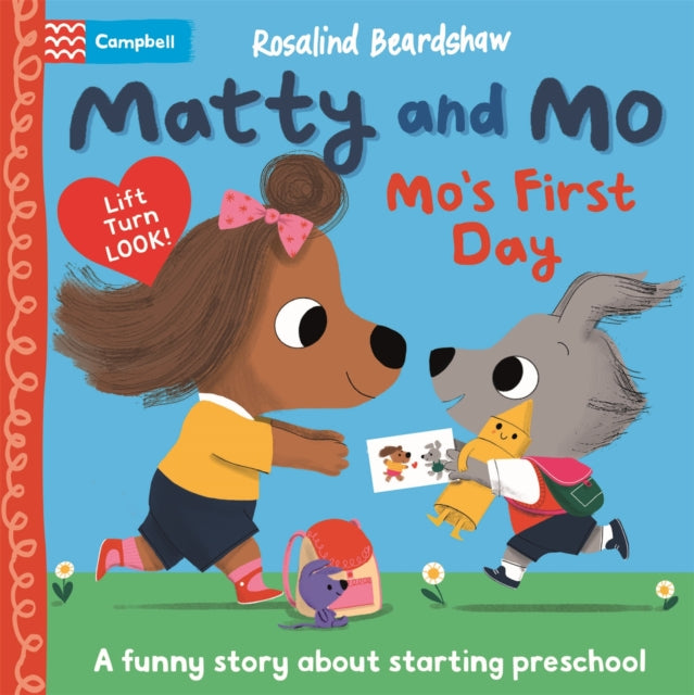 Mo's First Day : A funny lift-the-flap story about starting preschool - Book from The Bookhouse Broughty Ferry- Just £7.99! Shop now