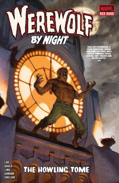 Werewolf By Night: Red Band - The Howling Tome - Book from The Bookhouse Broughty Ferry- Just £31.99! Shop now