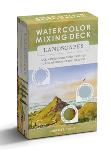 Watercolor Mixing Deck: Landscapes - Book from The Bookhouse Broughty Ferry- Just £14.99! Shop now