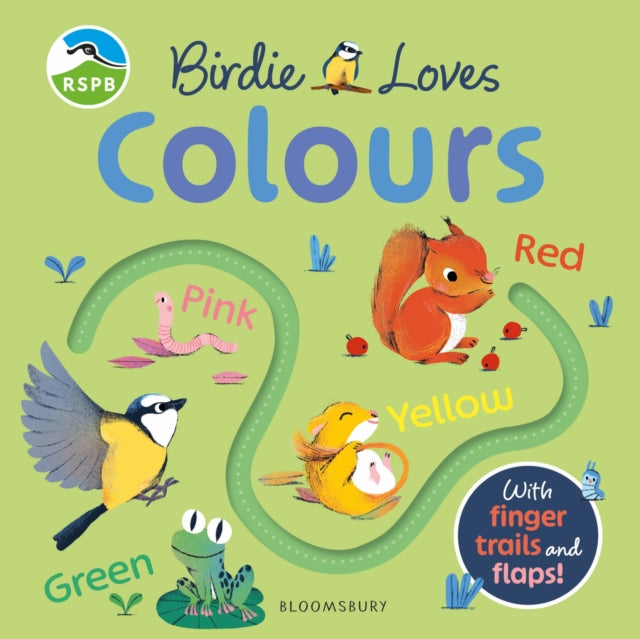 RSPB Birdie Loves Colours : With finger trails and lift-the-flap surprises! - Book from The Bookhouse Broughty Ferry- Just £7.99! Shop now