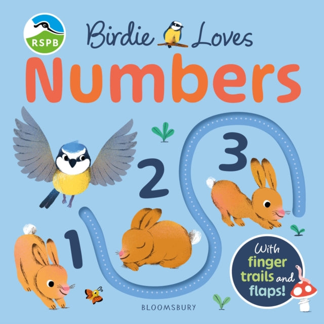 RSPB Birdie Loves Numbers : With finger trails and lift-the-flap surprises! - Book from The Bookhouse Broughty Ferry- Just £7.99! Shop now