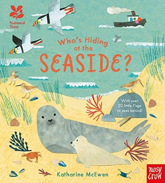 National Trust: Who's Hiding at the Seaside? - Book from The Bookhouse Broughty Ferry- Just £7.99! Shop now