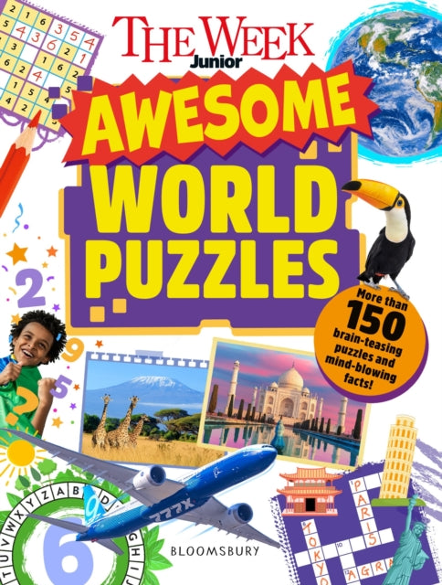 The Week Junior Awesome World Puzzles : Explore the world with over 150 brain-teasing puzzles and mind-bending facts - Book from The Bookhouse Broughty Ferry- Just £6.99! Shop now