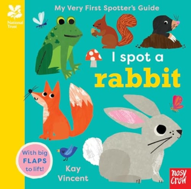 National Trust: My Very First Spotter's Guide: I Spot A Rabbit - Book from The Bookhouse Broughty Ferry- Just £7.99! Shop now