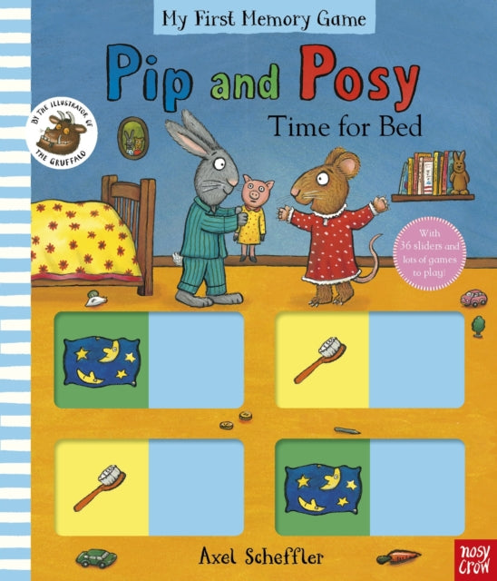 Pip and Posy: Time for Bed! (My First Memory Game) - Book from The Bookhouse Broughty Ferry- Just £12.99! Shop now