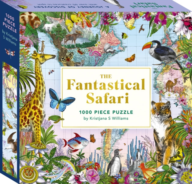 The Fantastical Safari: 1000-piece Jigsaw Puzzle : A Journey of Discovery - Book from The Bookhouse Broughty Ferry- Just £16.99! Shop now