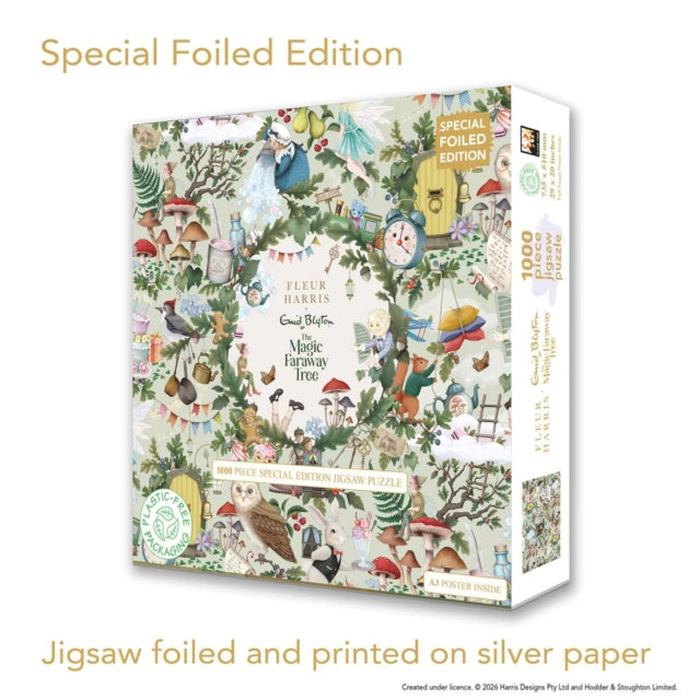 Special Edition Adult Foiled Jigsaw Puzzle Enid Blyton & Fleur Harris: The Magic Faraway Tree - Book from The Bookhouse Broughty Ferry- Just £19.99! Shop now