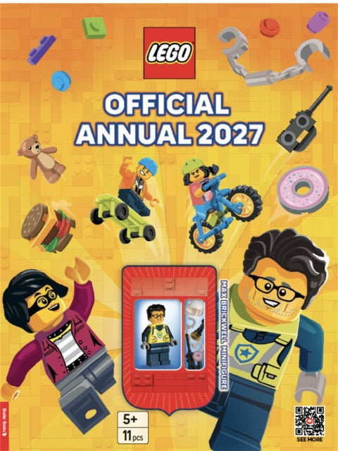 LEGO® Books: Official Annual 2027 (with Max Brickwell police minifigure and accessories) - Book from The Bookhouse Broughty Ferry- Just £10.99! Shop now