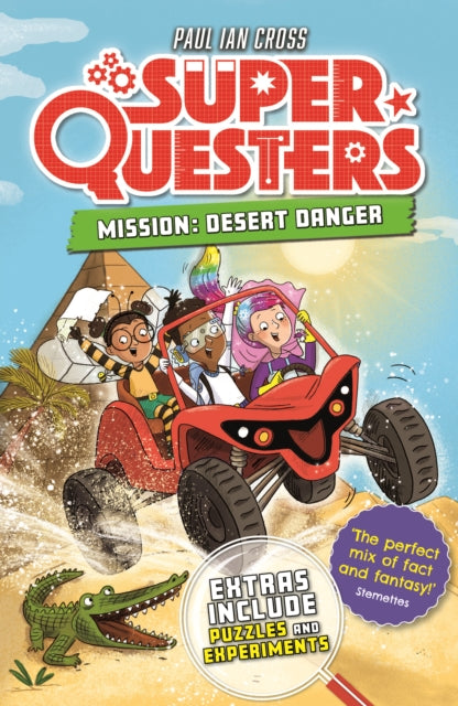 SuperQuesters Mission: Desert Danger - Book from The Bookhouse Broughty Ferry- Just £6.99! Shop now