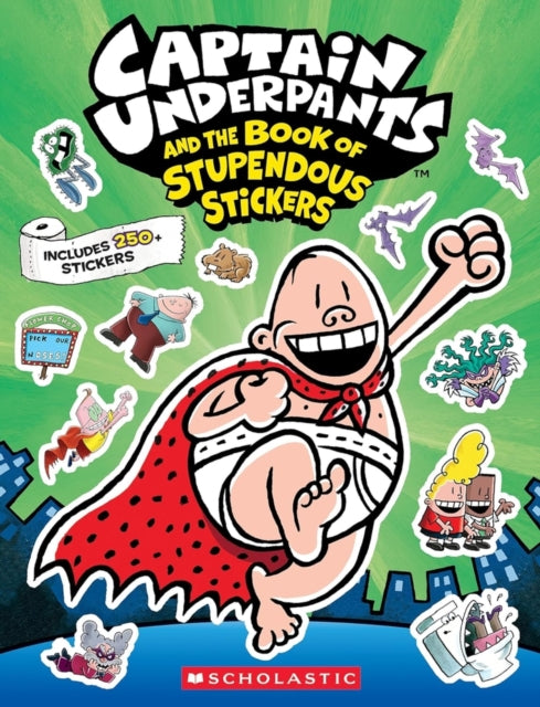 Captain Underpants: Sticker Book - Book from The Bookhouse Broughty Ferry- Just £7.99! Shop now