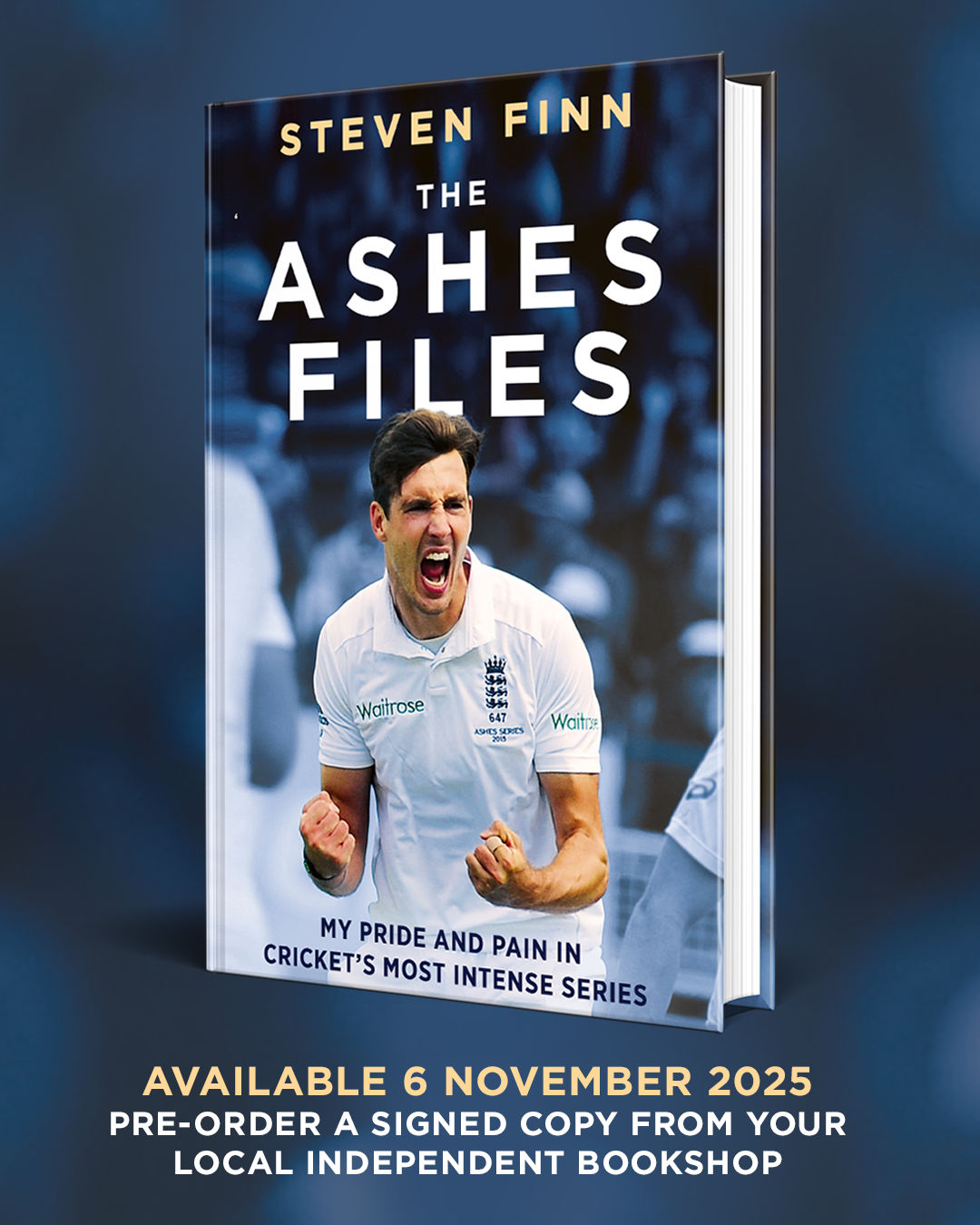 The Ashes Files - SIGNED EDITION - Book from The Bookhouse Broughty Ferry- Just £22.50! Shop now