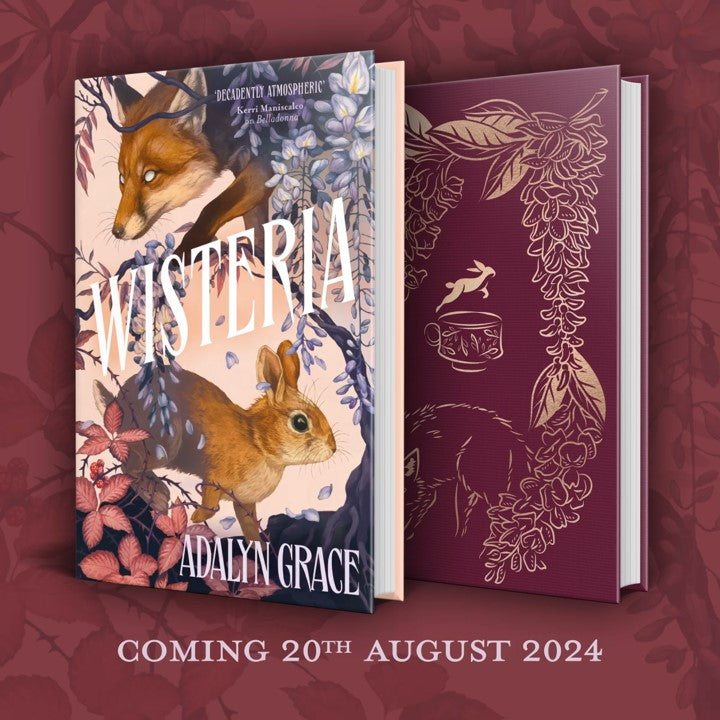 Wisteria - SIGNED LIMITED EDITION FIRST EDITION - Book from The Bookhouse Broughty Ferry- Just £20! Shop now