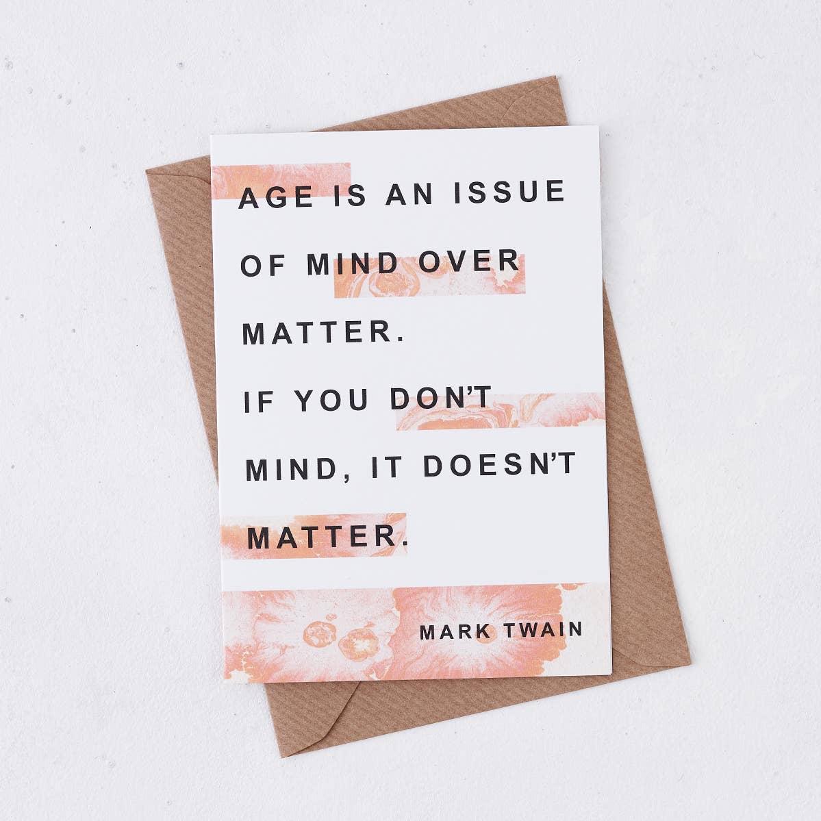 Age Is An Issue Birthday Card - from The Bookhouse Broughty Ferry- Just £3.95! Shop now
