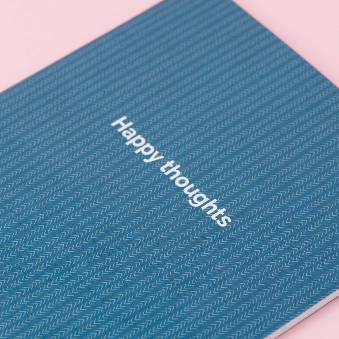 Happy thoughts gratitude notebook - A5 lined green teal - Gift Cards from The Bookhouse Broughty Ferry- Just £6! Shop now