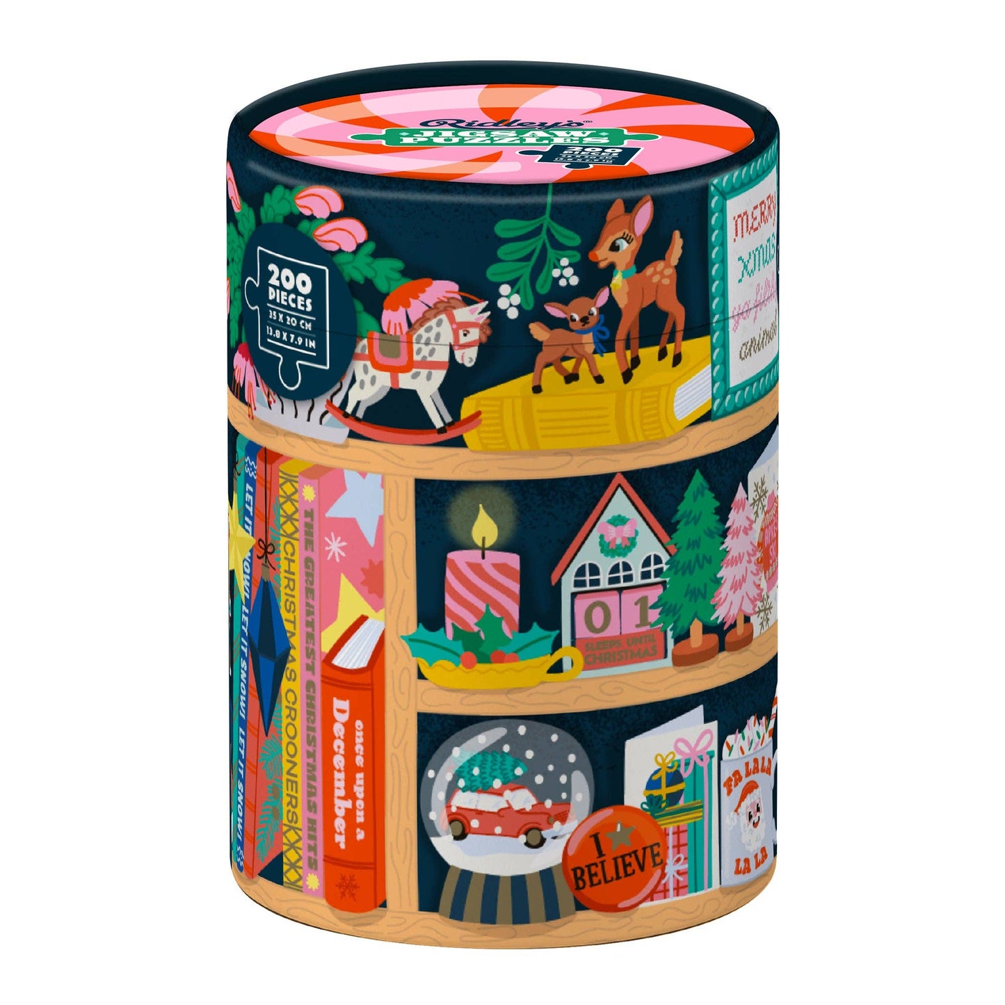 Festive Curiosities 200-Piece Jigsaw Puzzle (Jigsaw Products) - from The Bookhouse Broughty Ferry- Just £10! Shop now
