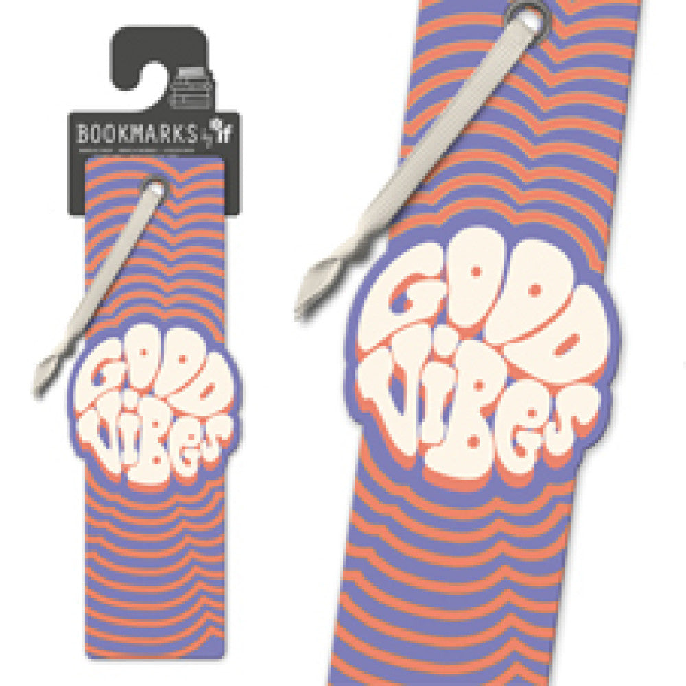 QUIRKY BOOKMARKS - GOOD VIBES - Book Accessory from The Bookhouse Broughty Ferry- Just £3.99! Shop now