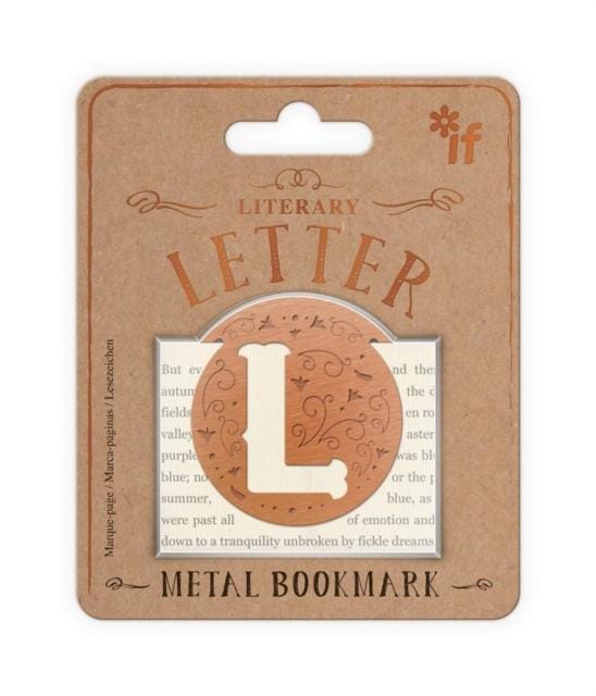 Literary Letters Bookmarks - Letters L - Book from The Bookhouse Broughty Ferry- Just £5.39! Shop now