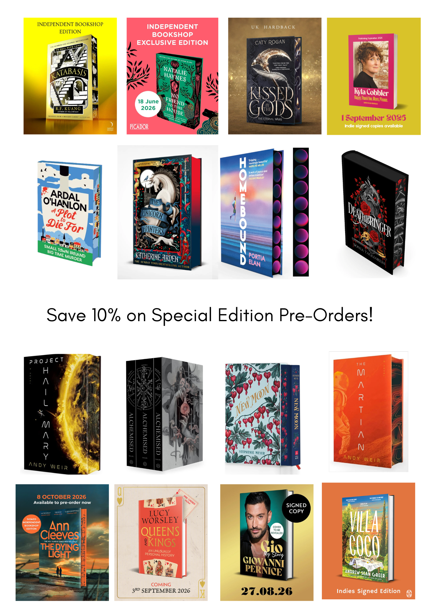 Special Edition Pre-Orders