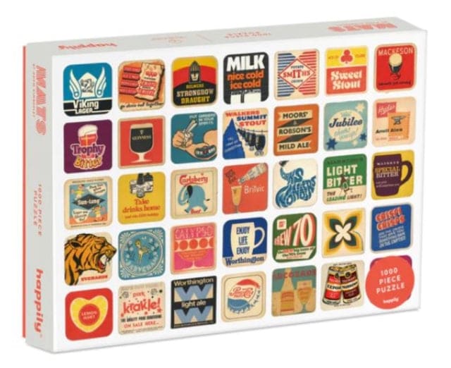 Mats by Adam Kimberly - 1,000 Piece Happily Puzzle - Gift from The Bookhouse Broughty Ferry- Just £16.99! Shop now