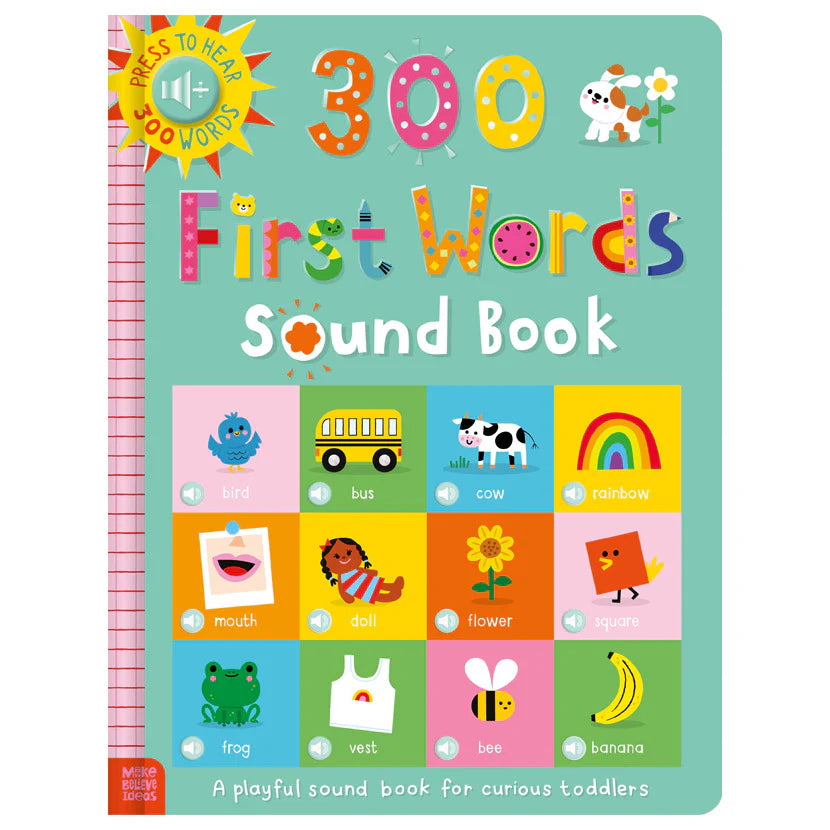 300 First Words Sound Book - Book from The Bookhouse Broughty Ferry- Just £14.99! Shop now