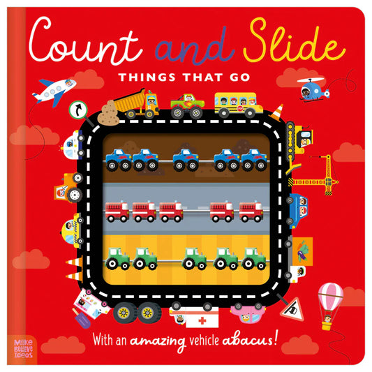 Count and Slide Things That Go - Book from The Bookhouse Broughty Ferry- Just £9.99! Shop now