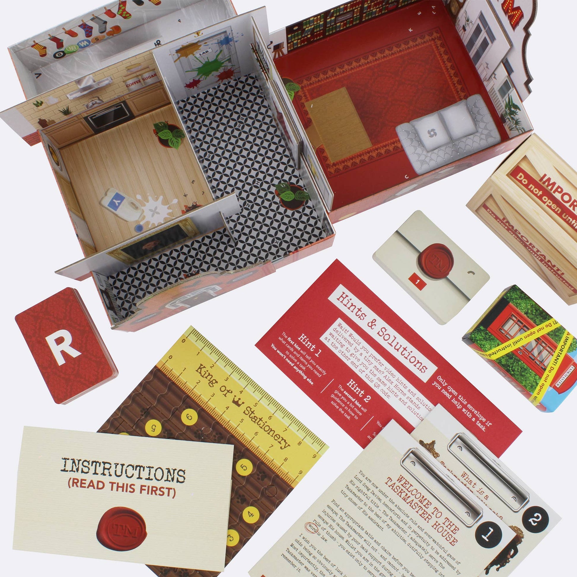 TASKMASTER - THE ESCAPE ROOM -  from The Bookhouse Broughty Ferry- Just £18! Shop now