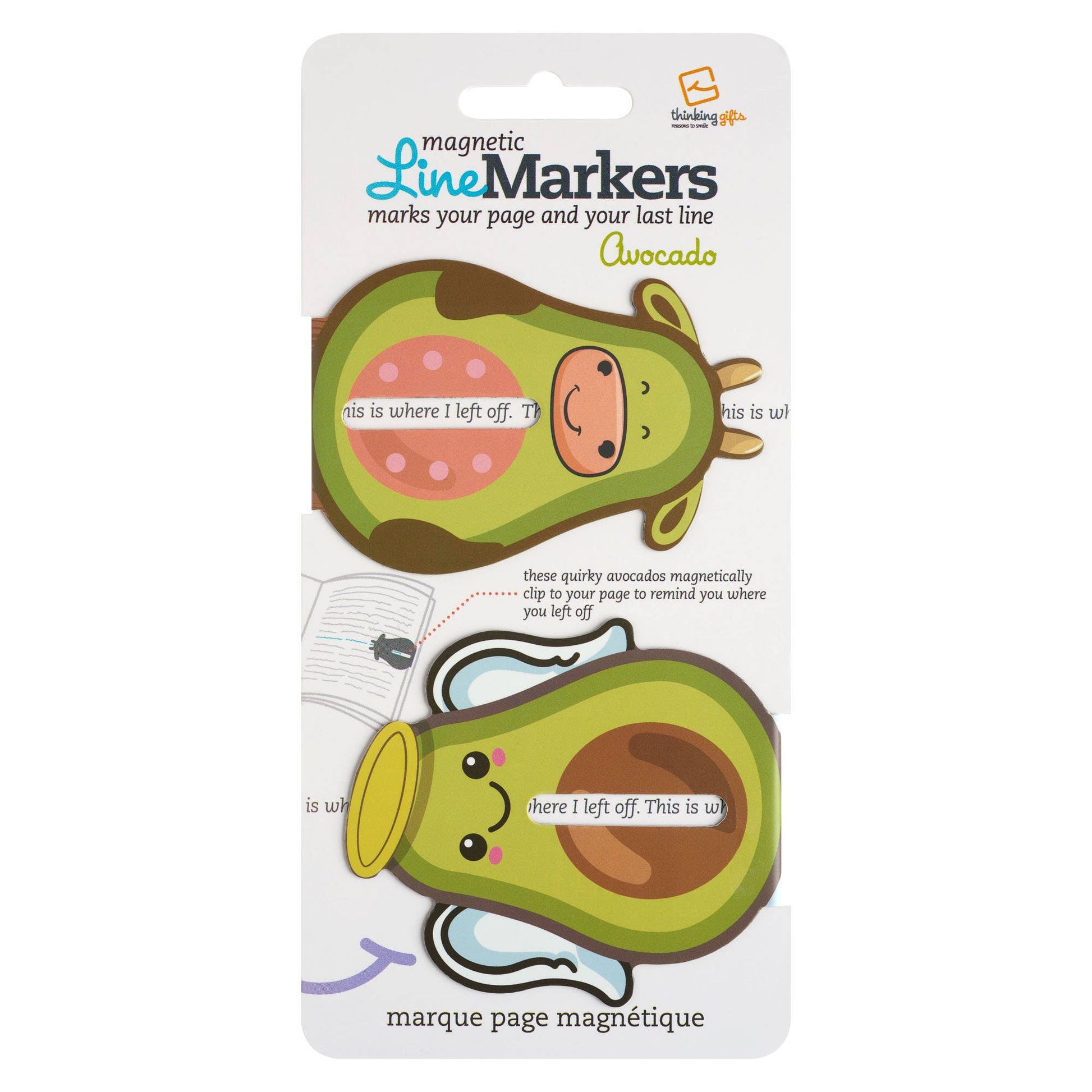 Linemarkers Set of 2 Magnetic Bookmarks/Page Marker -  from The Bookhouse Broughty Ferry- Just £2.99! Shop now