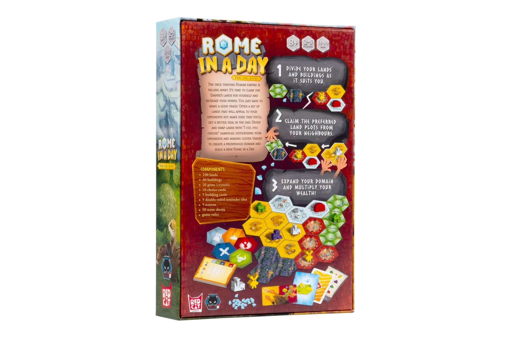 Rome in a day - Board Game -  from The Bookhouse Broughty Ferry- Just £19.99! Shop now
