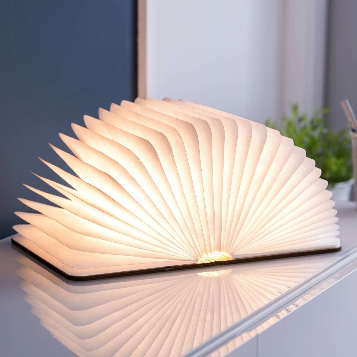Natural Wood Smart Book Light -  from The Bookhouse Broughty Ferry- Just £34.99! Shop now