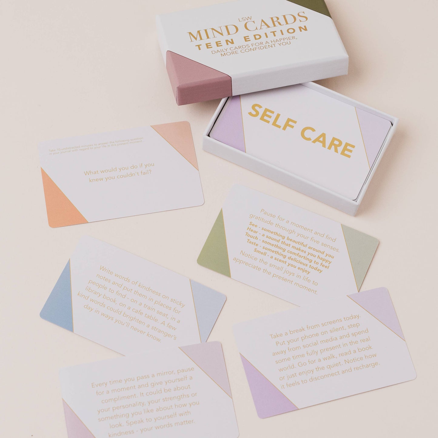 Mind Cards: Teen Edition | Mindfulness Gratitude Self Care -  from The Bookhouse Broughty Ferry- Just £14.99! Shop now