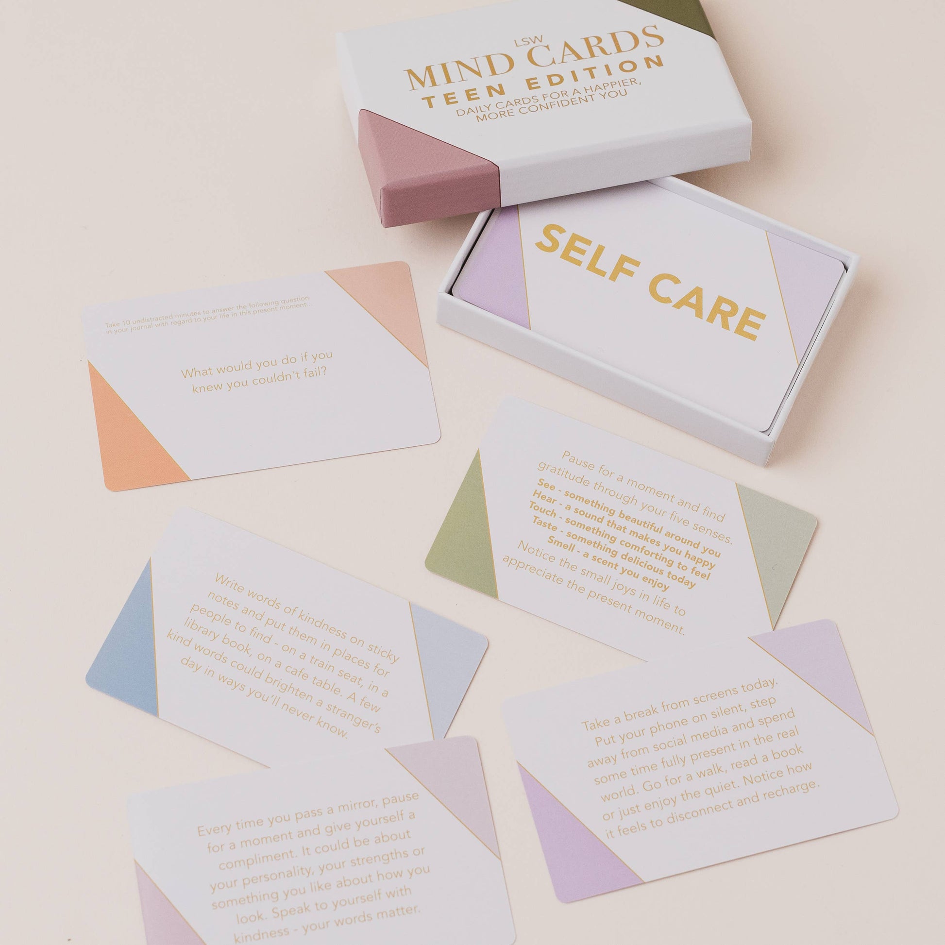 Mind Cards: Teen Edition | Mindfulness Gratitude Self Care -  from The Bookhouse Broughty Ferry- Just £14.99! Shop now