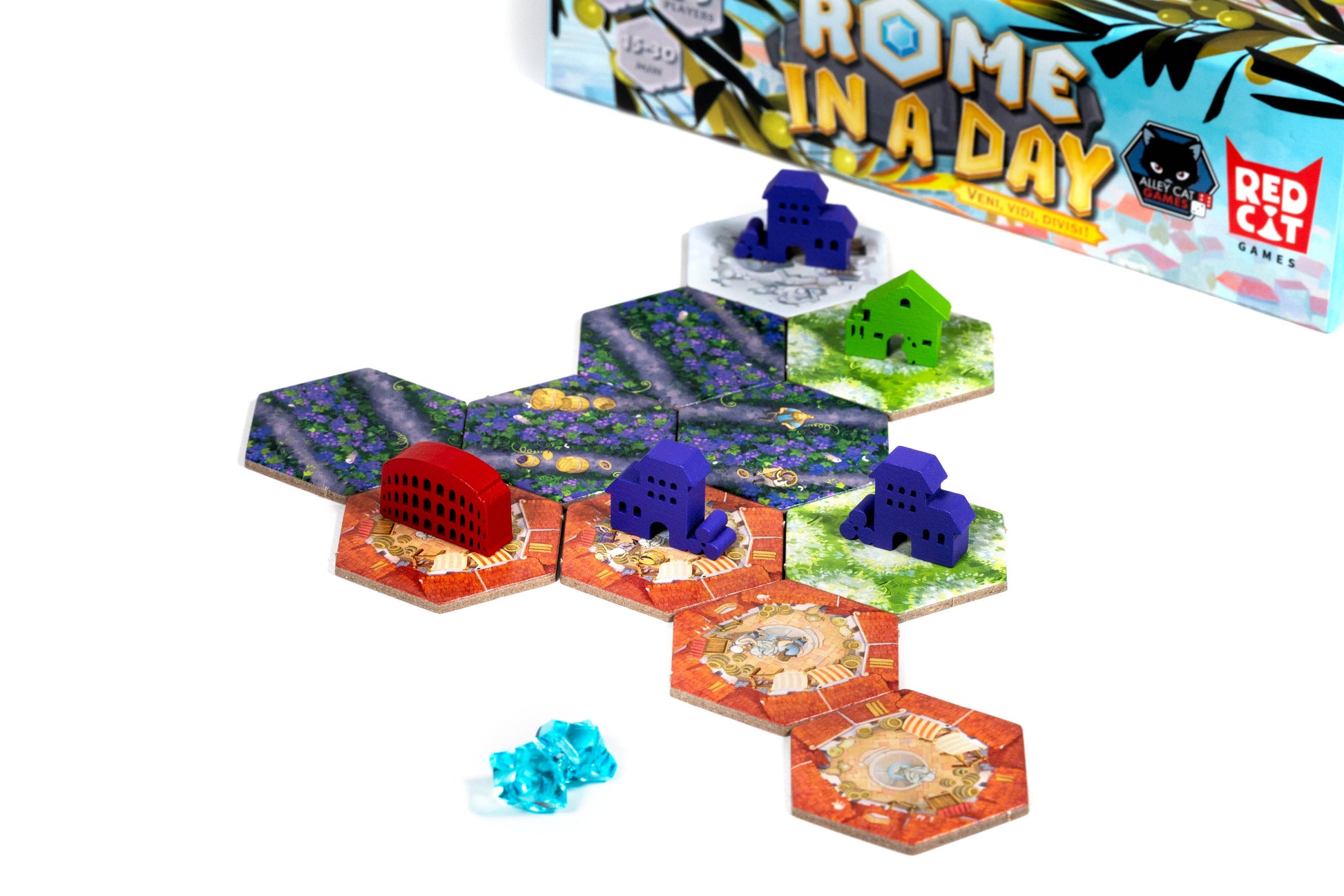Rome in a day - Board Game -  from The Bookhouse Broughty Ferry- Just £19.99! Shop now