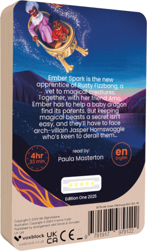 Ember Spark and the Thunder of Dragons - Voxblock - Book from The Bookhouse Broughty Ferry- Just £12.99! Shop now