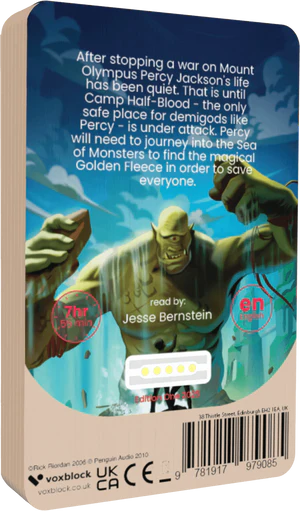 Percy Jackson and the Sea of Monsters - Voxblock - Book from The Bookhouse Broughty Ferry- Just £13.99! Shop now